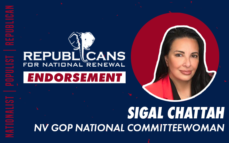Republicans for National Renewal Endorses Sigal Chattah for NV GOP National Committeewoman
